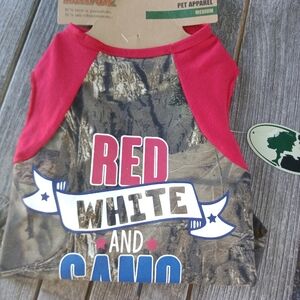 Mossy Oak dog medium camo tee